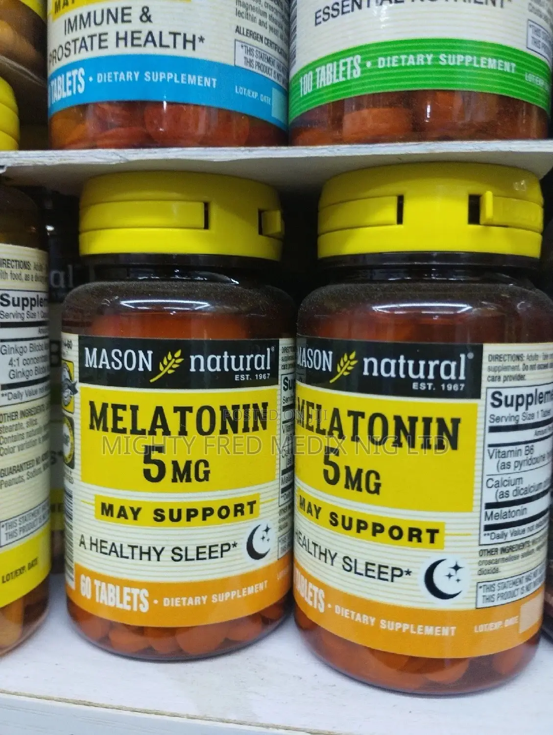 Mason Natural Melatonin 5mg