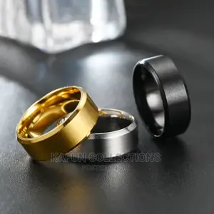 Photo - Non-Fading Titanium Steel Men's Rings
