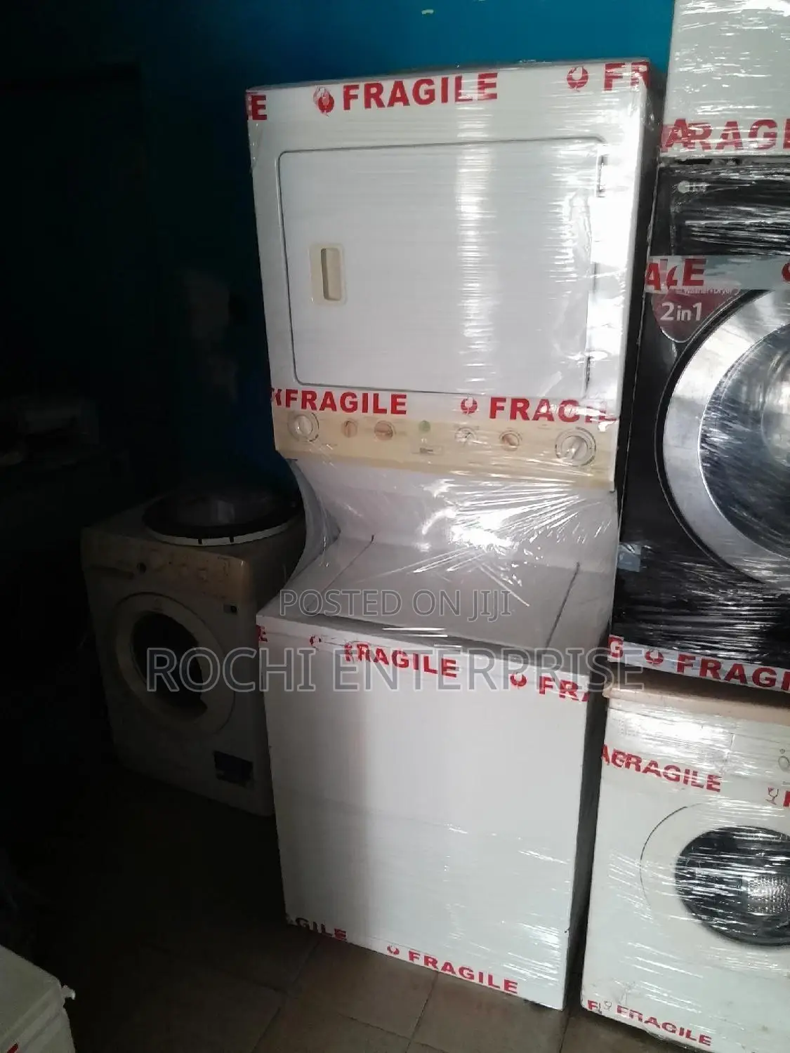 Double Decker Washing Machine With Dryer