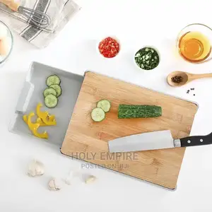Kitchen Chopping Blocks With Storage Drain Storage Box