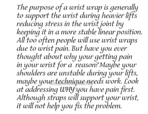 Wrist Strap (Workout)
