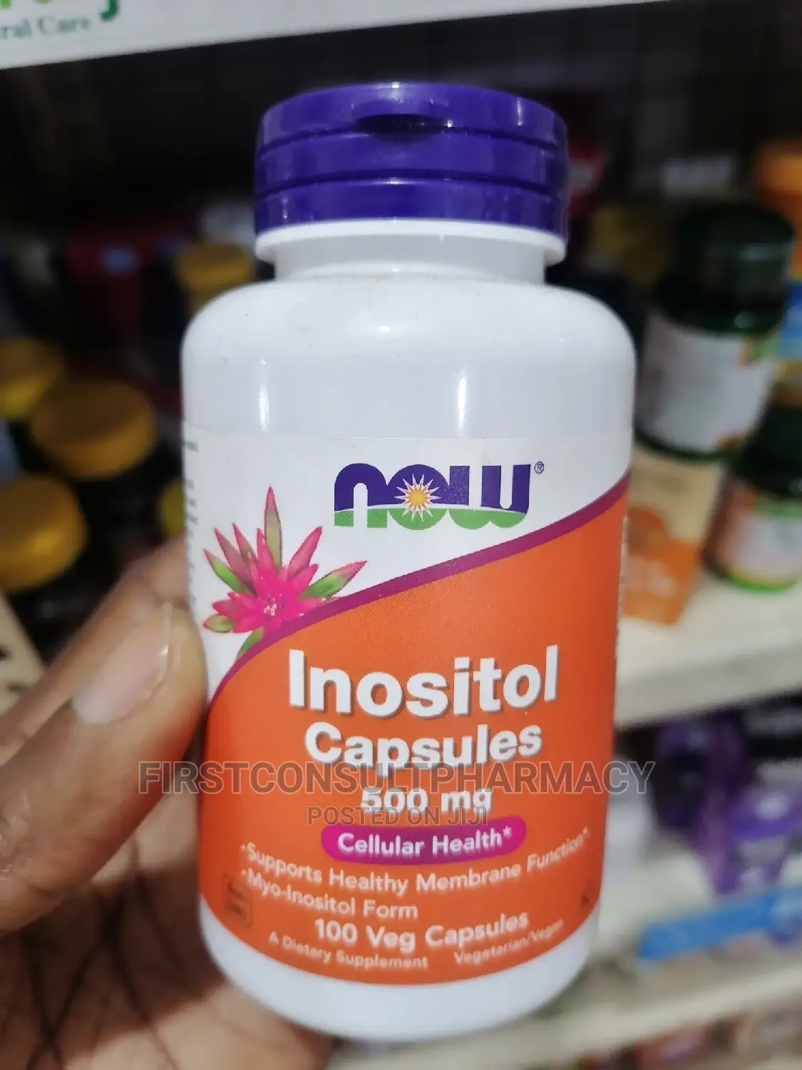 Now Inositol 500mg X 100
