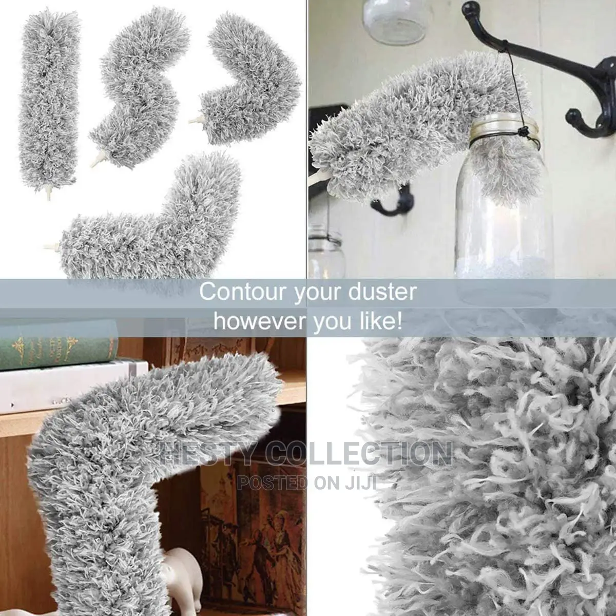 Microfiber Feather Duster With Extendable Pole