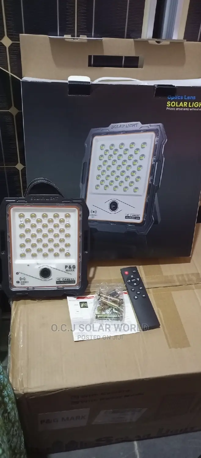 Tuya Solar Camera Light