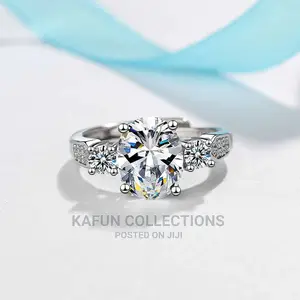 Photo - Pure Sterling Silver Adjustable Proposal Ring