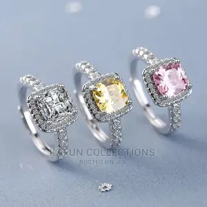 Photo - Non - Fading Real Sterling Silver Adjustable Proposal Ring