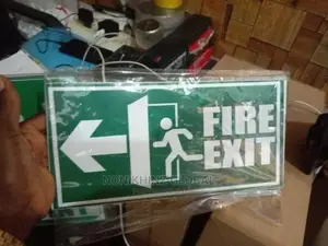 Fire Exit Emergency LED Sihn L LED