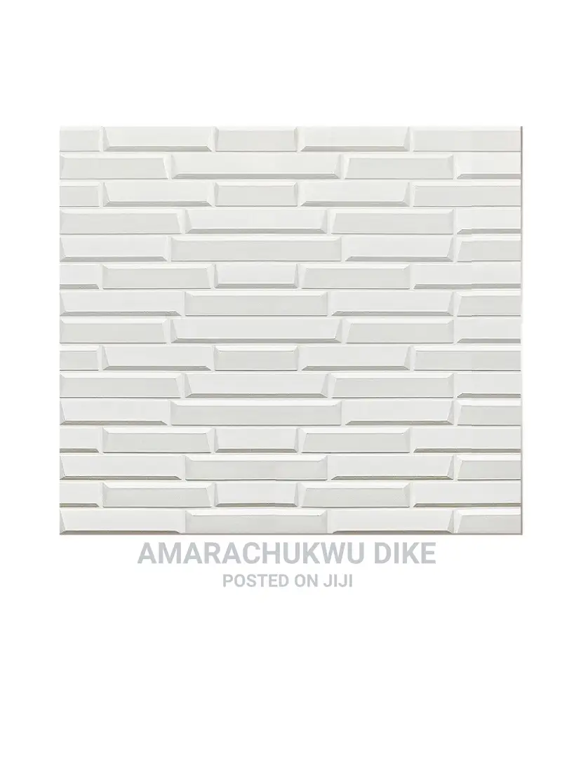 3d Thickened Self Adhesive Foam Wallpaper Wall Sticker