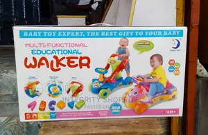 2 in 1 Multi- Functional Educational Baby Walker