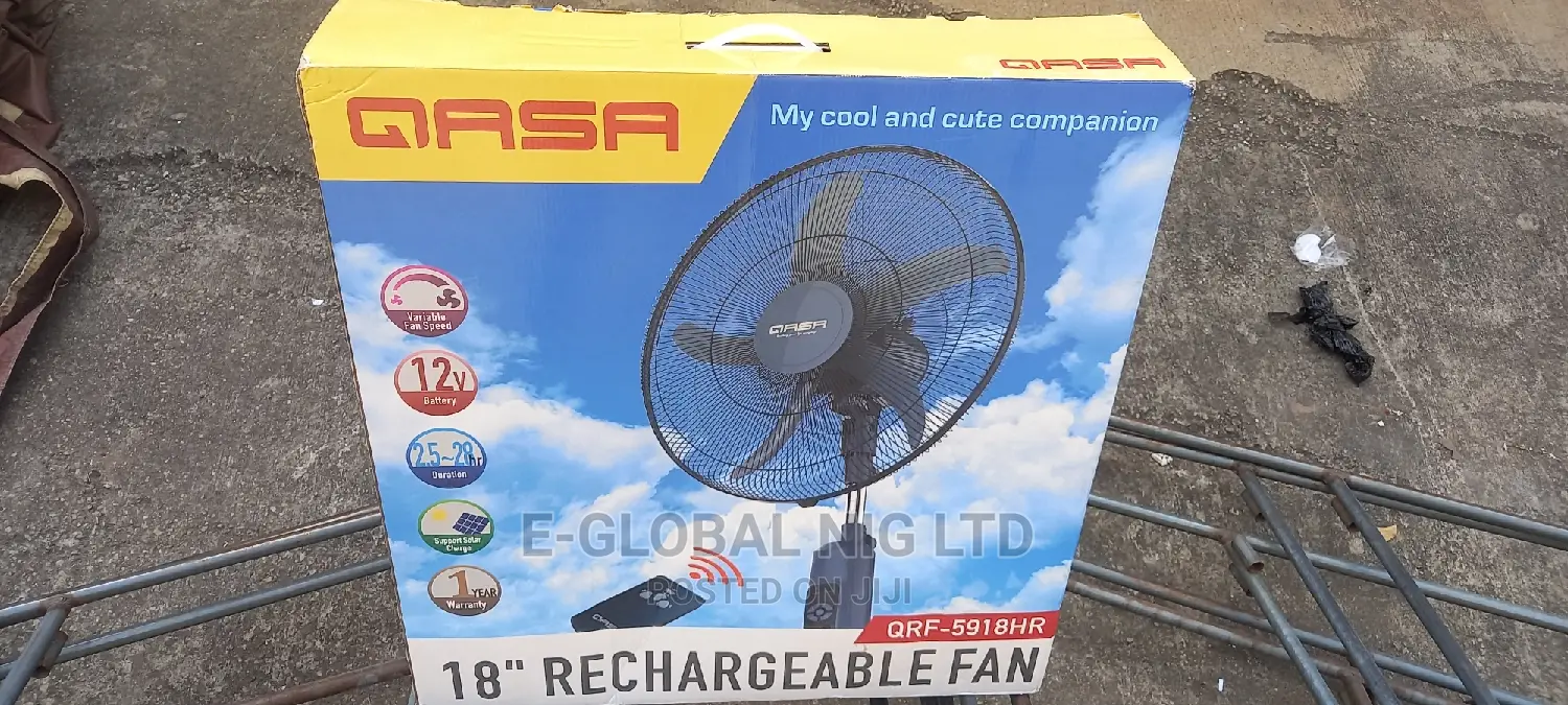 Qasa Rechargeable Fan