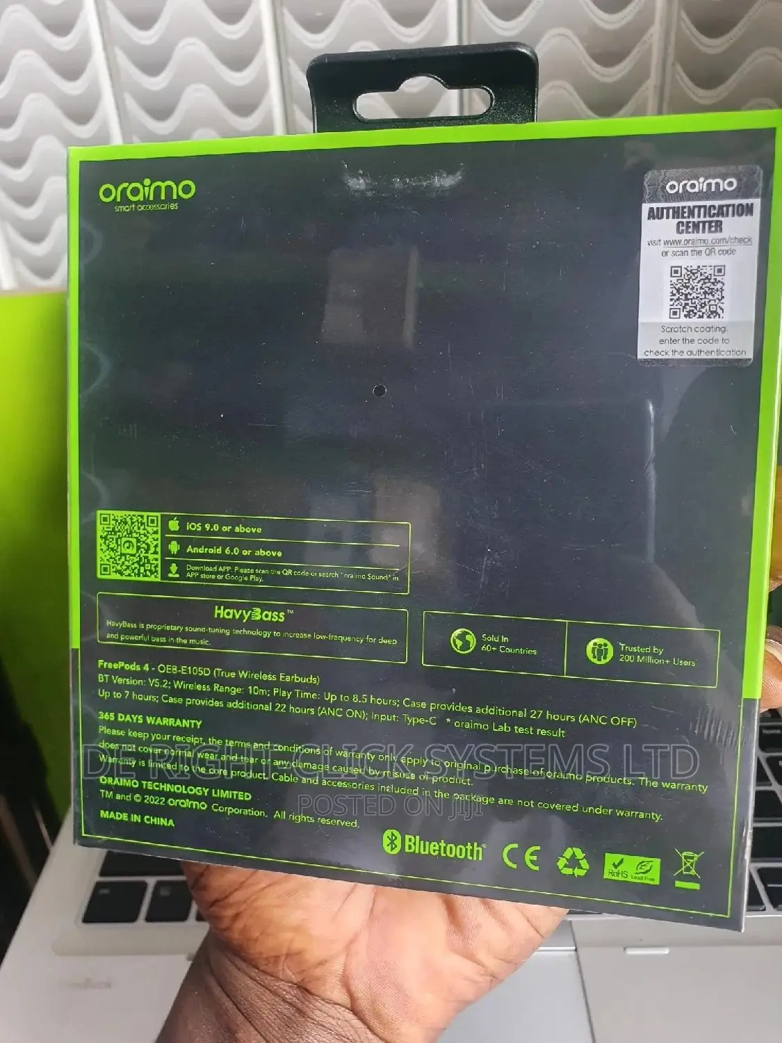 Oraimo Freepods 4 Active Noise Cancellation OEBE105D in Ikeja