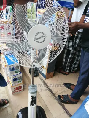Duravolt Rechargeable Fan With Solar Panel