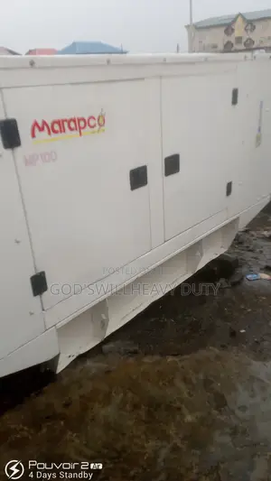 100kva U.K Used Marapco Perkins Soundproof Generator