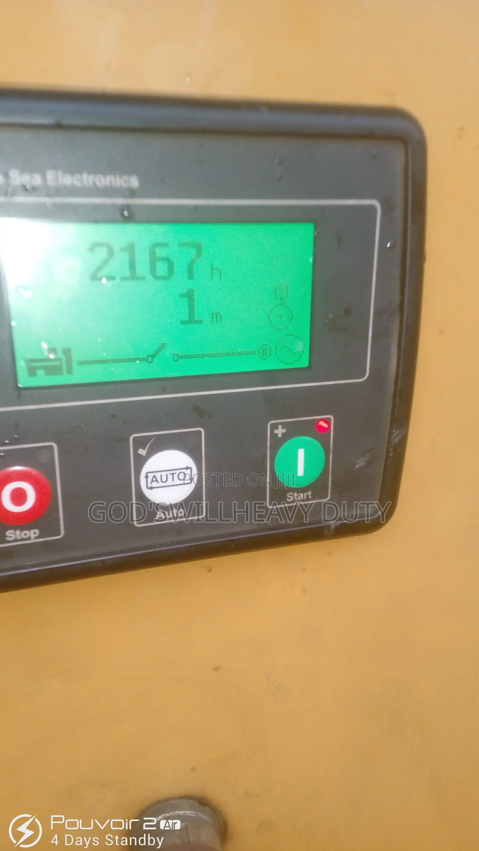 100kva U K Used Caterpillar Soundproof Generator