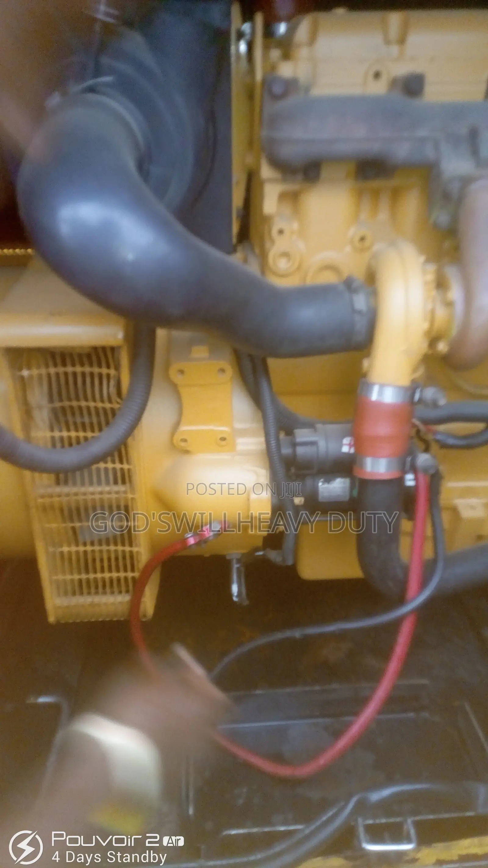 100kva U K Used Caterpillar Soundproof Generator