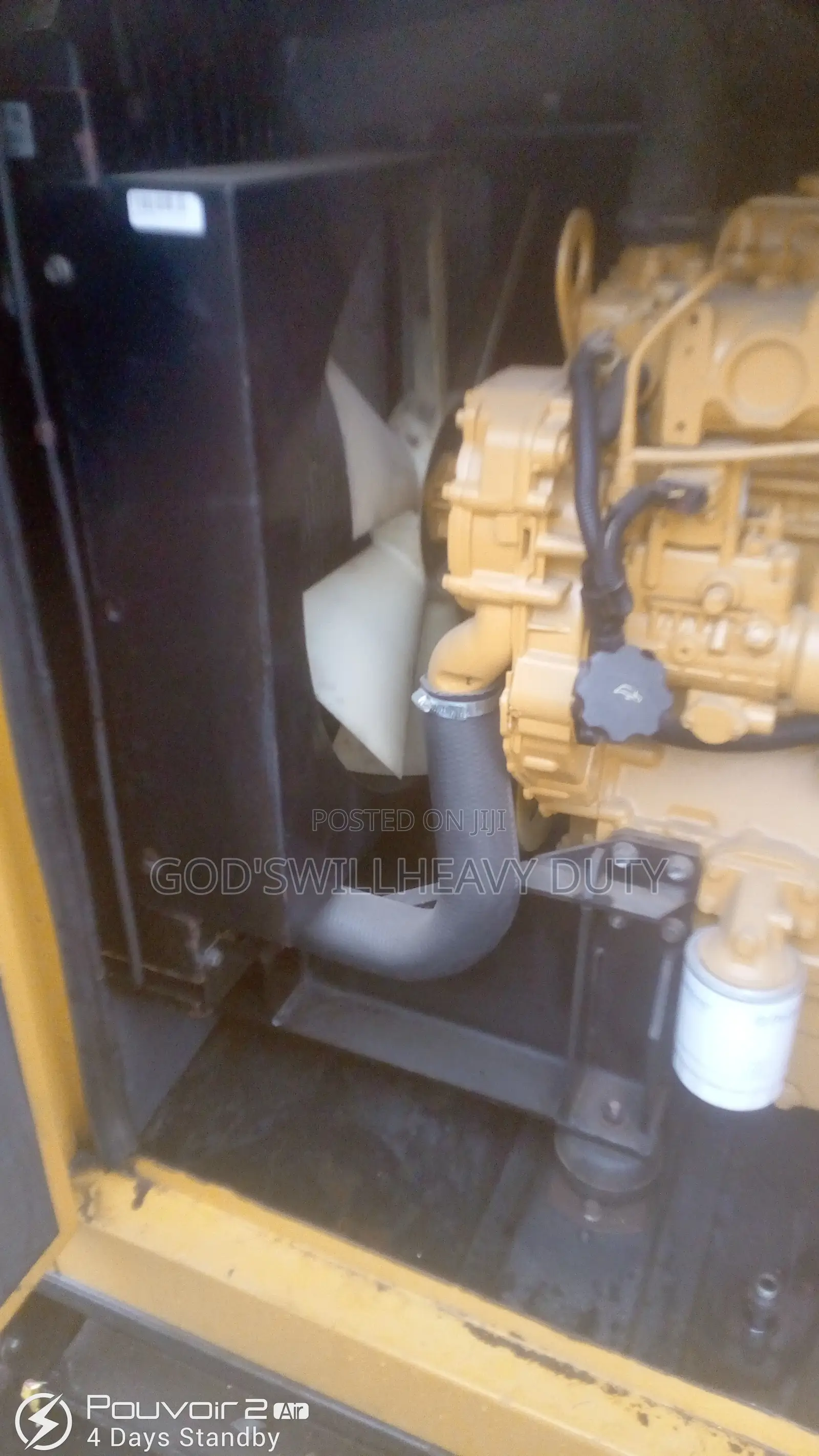 100kva U K Used Caterpillar Soundproof Generator
