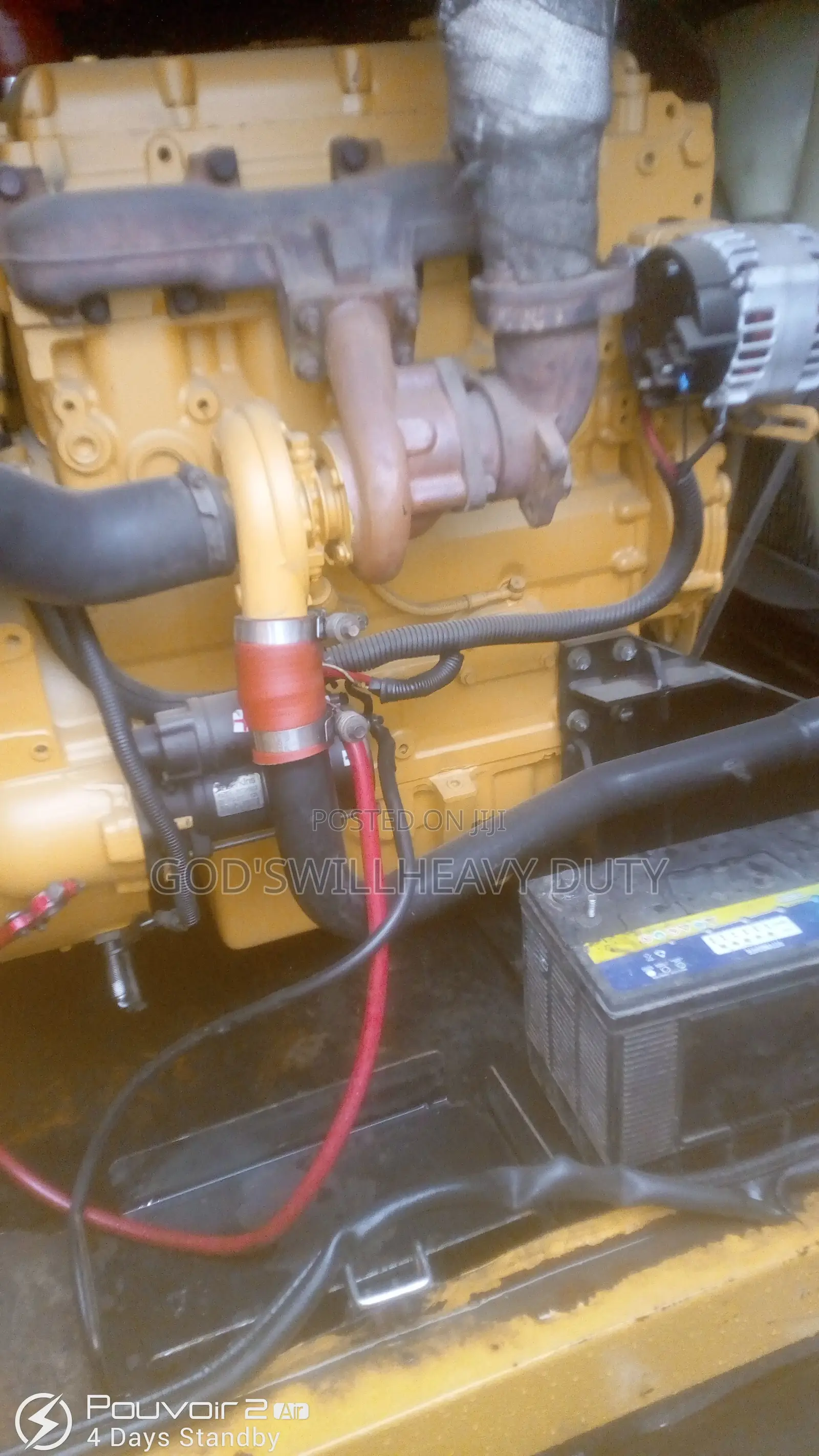 100kva U K Used Caterpillar Soundproof Generator