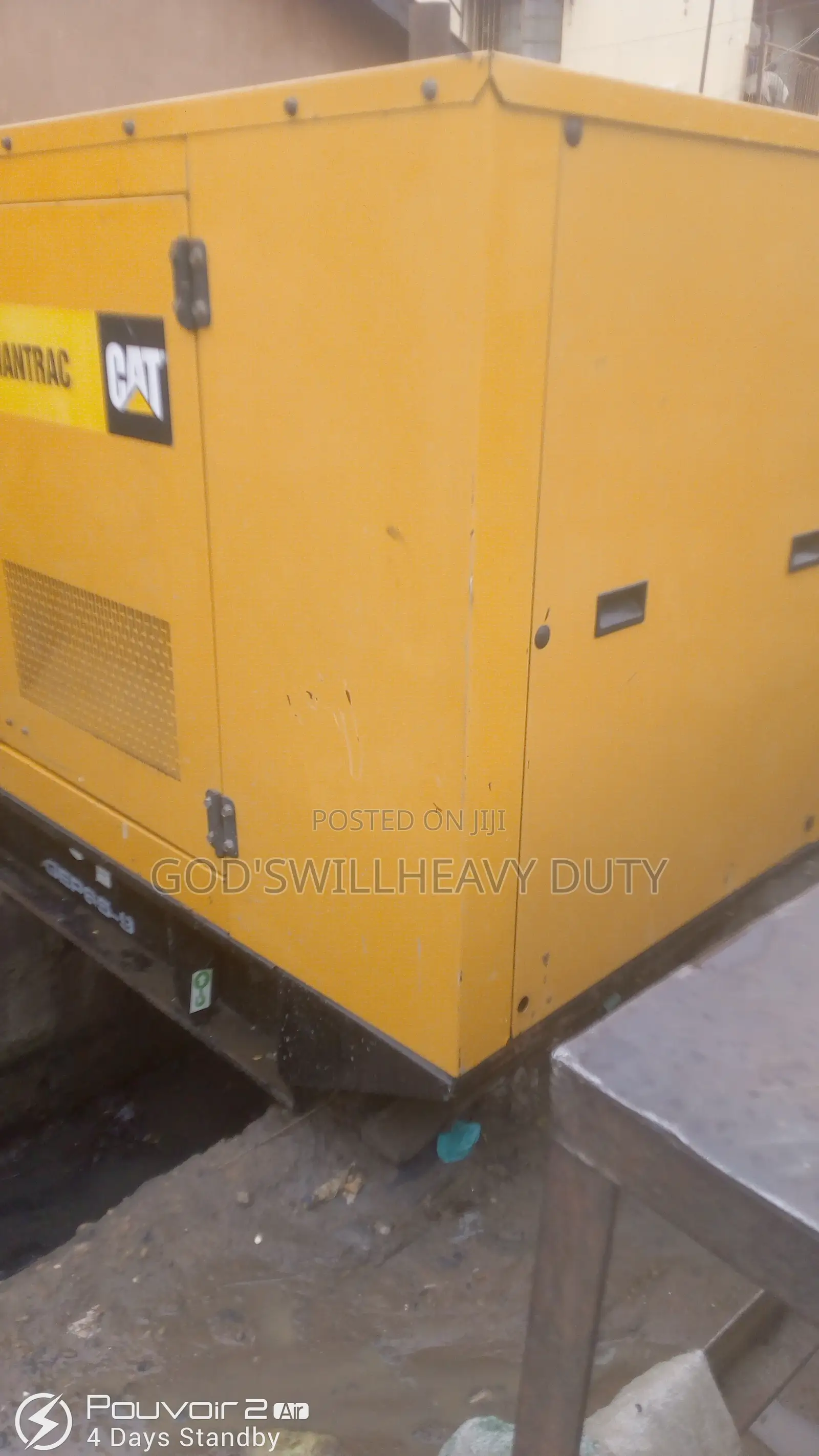 100kva U K Used Caterpillar Soundproof Generator