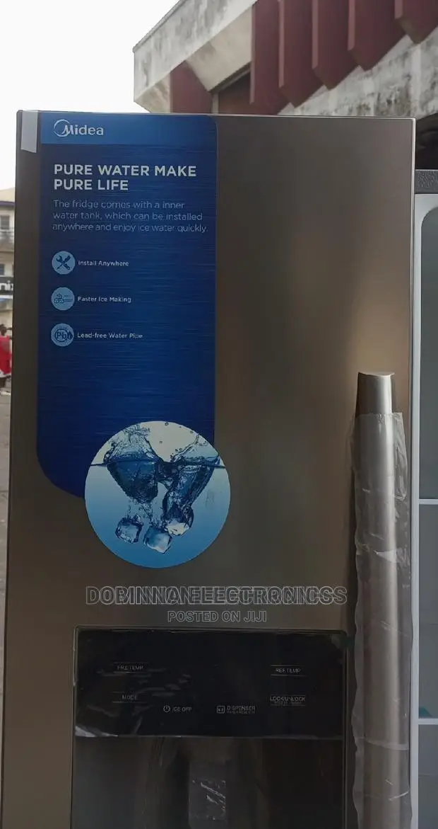 Brand MIDDEA Side-Side Fridge Inverter(Ice Maker)Dispenser