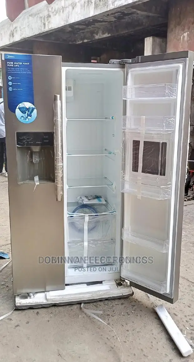 Brand MIDDEA Side-Side Fridge Inverter(Ice Maker)Dispenser