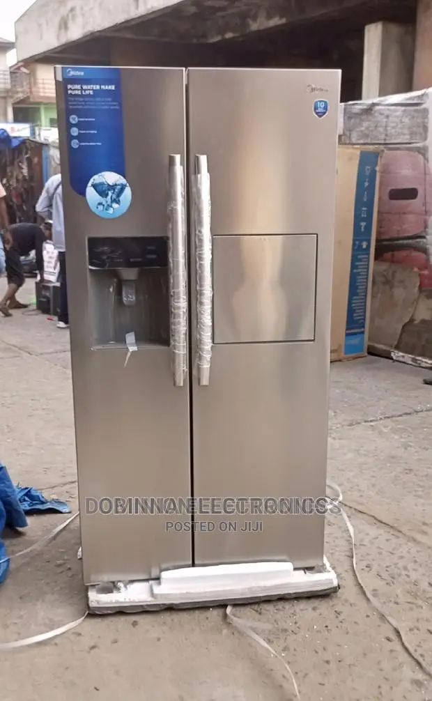 Brand MIDDEA Side-Side Fridge Inverter(Ice Maker)Dispenser