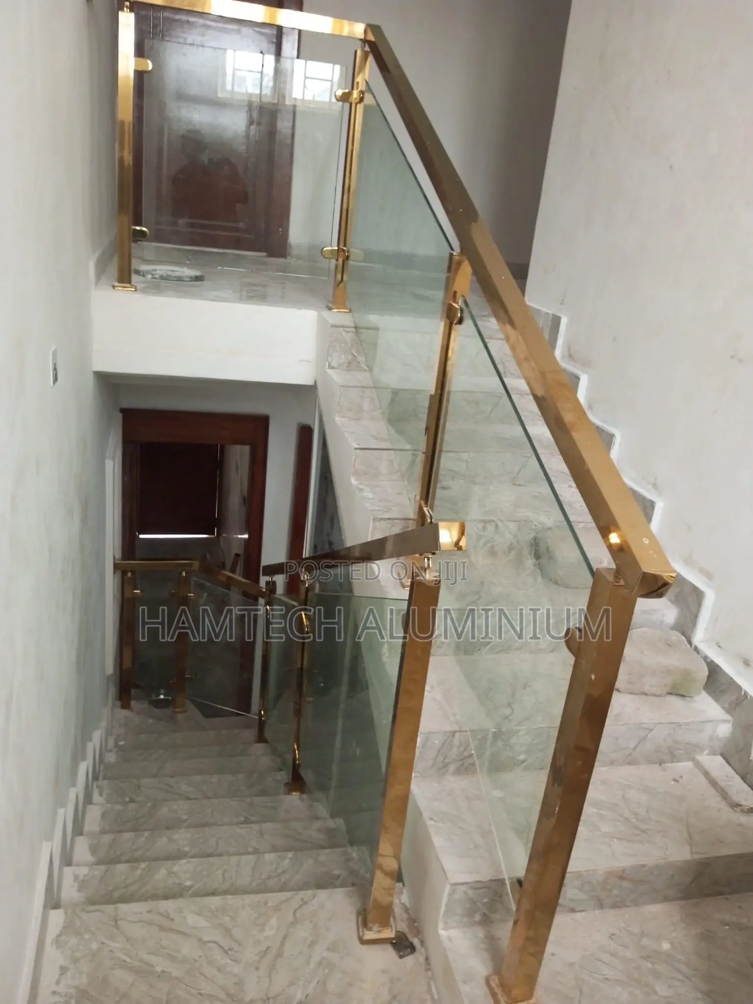 Gold Stainless Glass