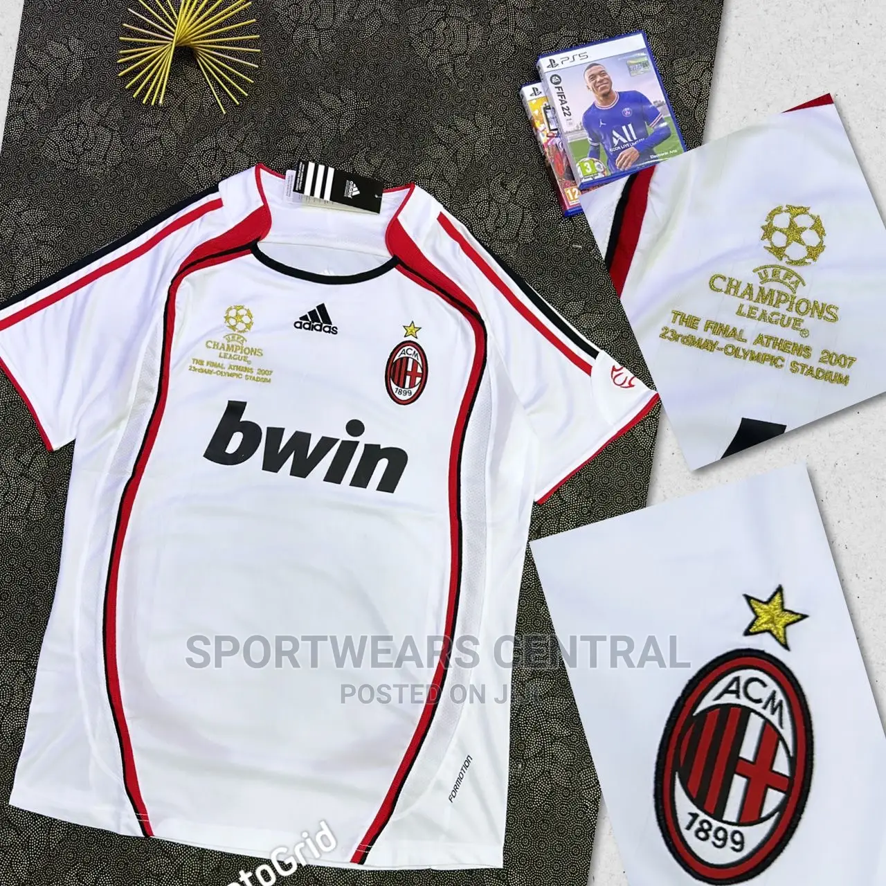 Original AC MILAN VINTAGE/Retro Jersey