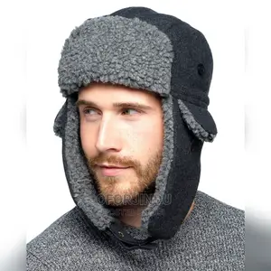 Winter Trapper Hat Unisex Foreign Used Original
