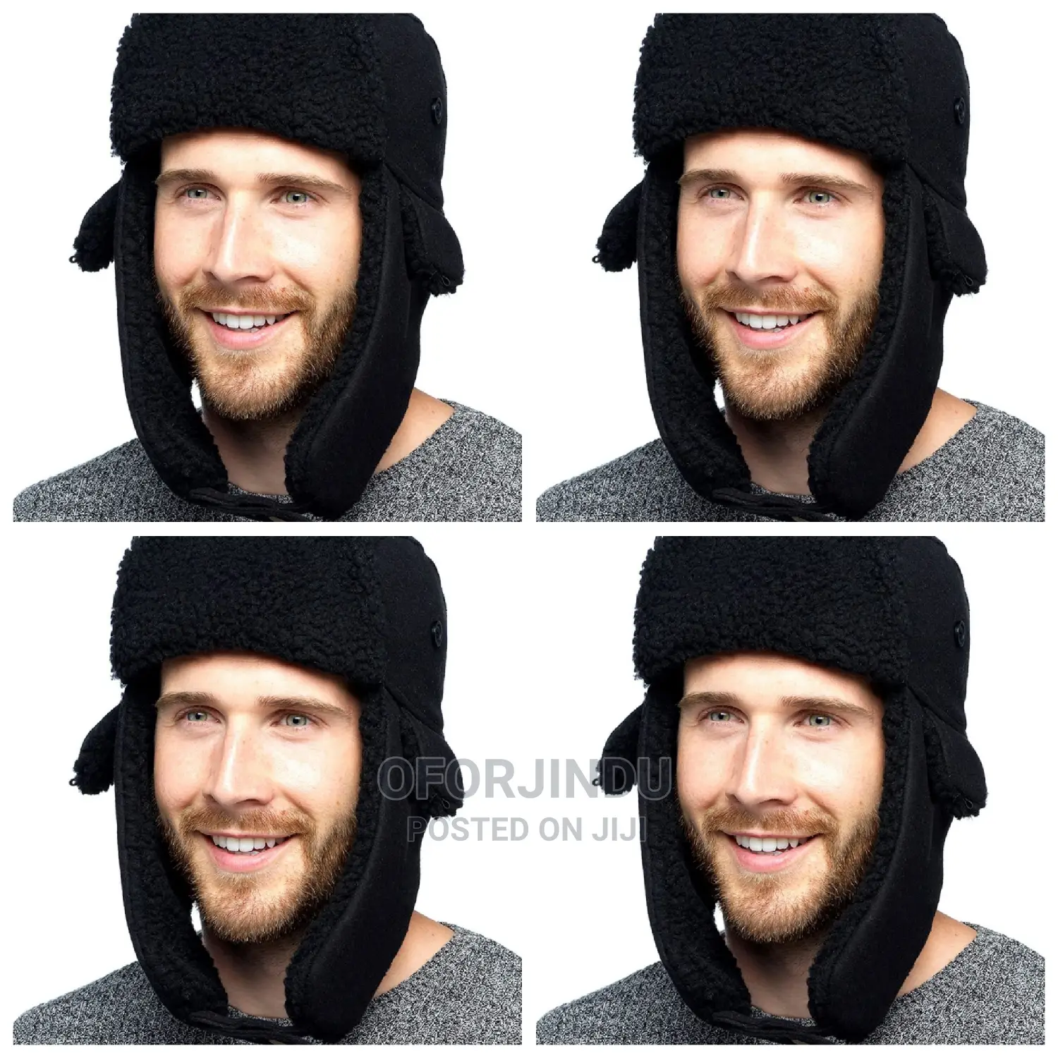 Winter Trapper Hat Unisex Foreign Used Original