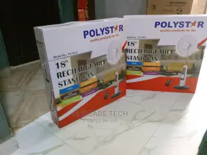 Polystar Quality 18" Rechargeable Stand Fan
