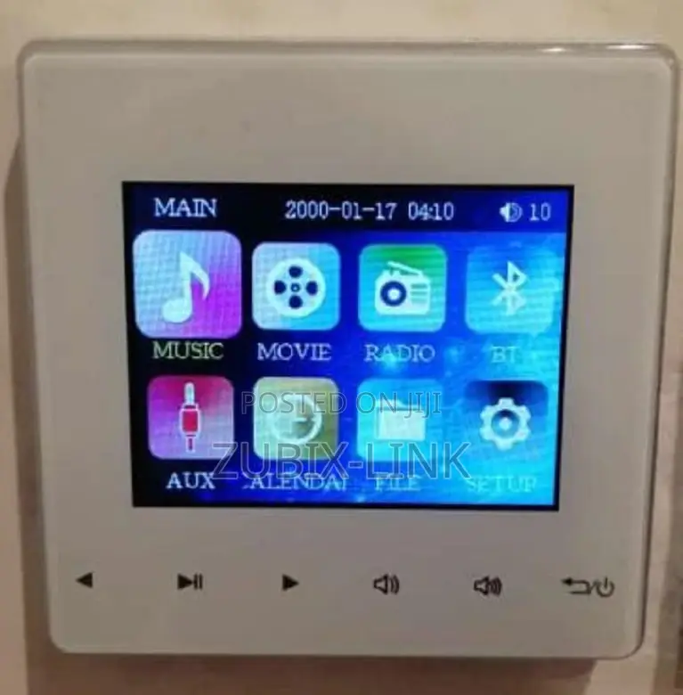 Wall Mount Bluetooth Amplifier Background Music Controller