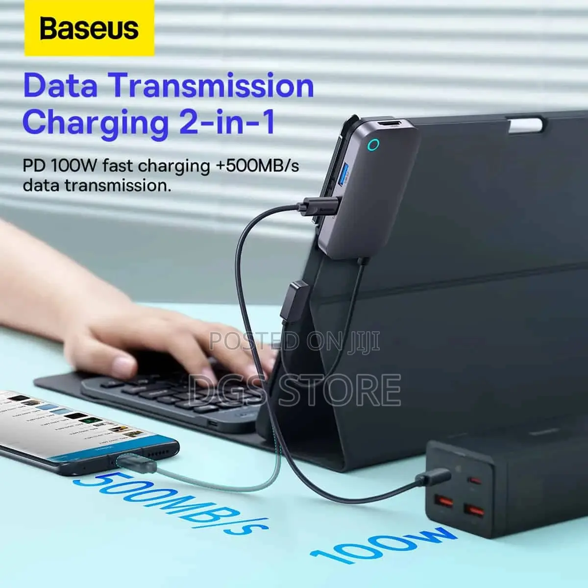 Baseus Padjoy 6 Port Type C Hub Adapter