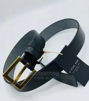 Original G-Star Leather Belts Available in Store