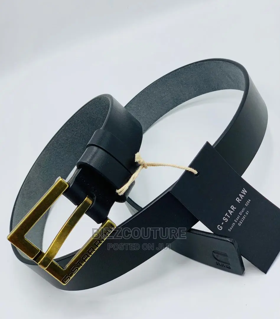 Original G-Star Leather Belts Available in Store