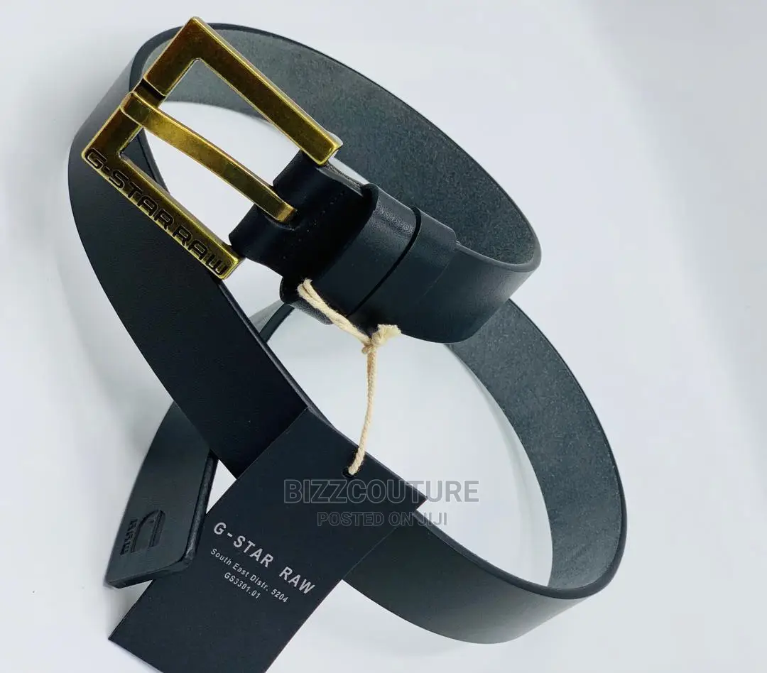 Original G-Star Leather Belts Available in Store