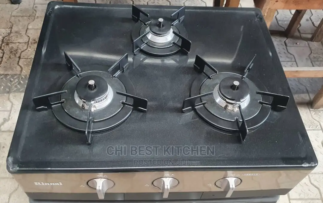 3 Burner Gas Glass Top