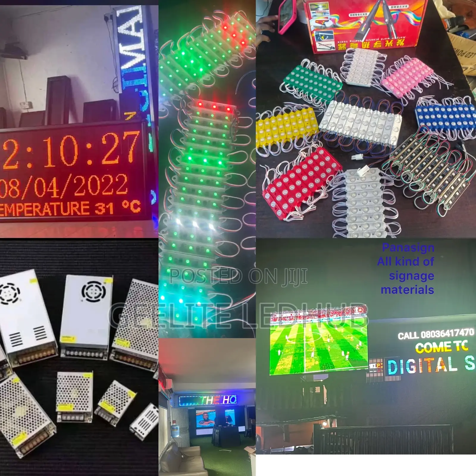 Led Signage Materials/ Video Screen