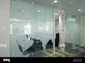Glass Office Partitioning Work