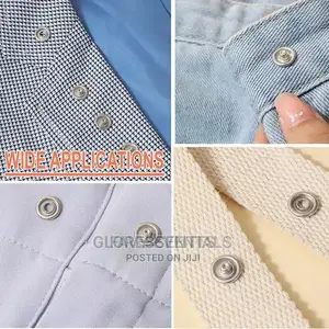 Stud Snap Button Kit With Hooks