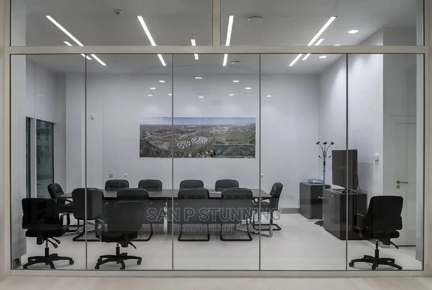 Executive Glass Partition