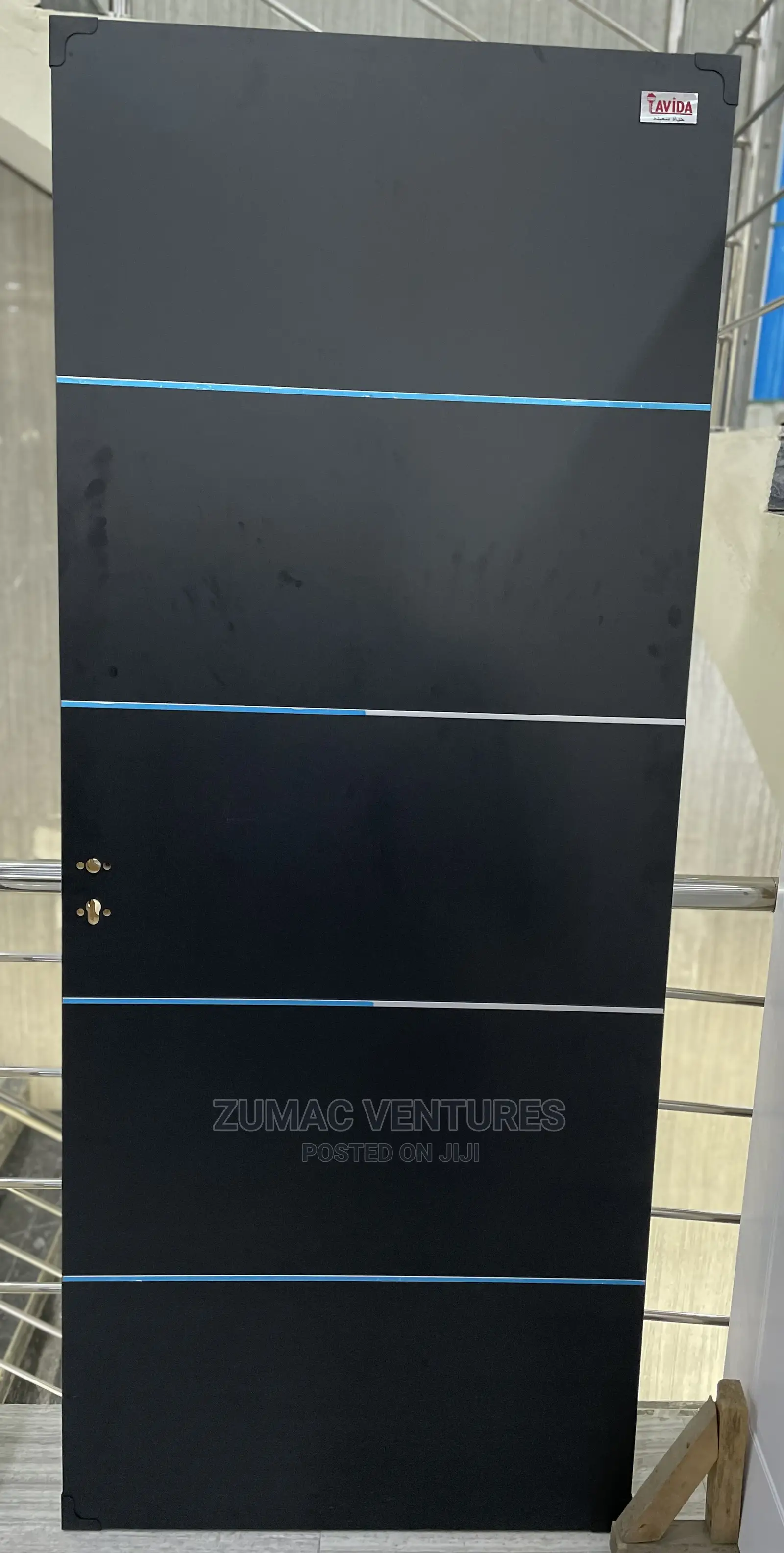 Mahogany Flush Entry Door