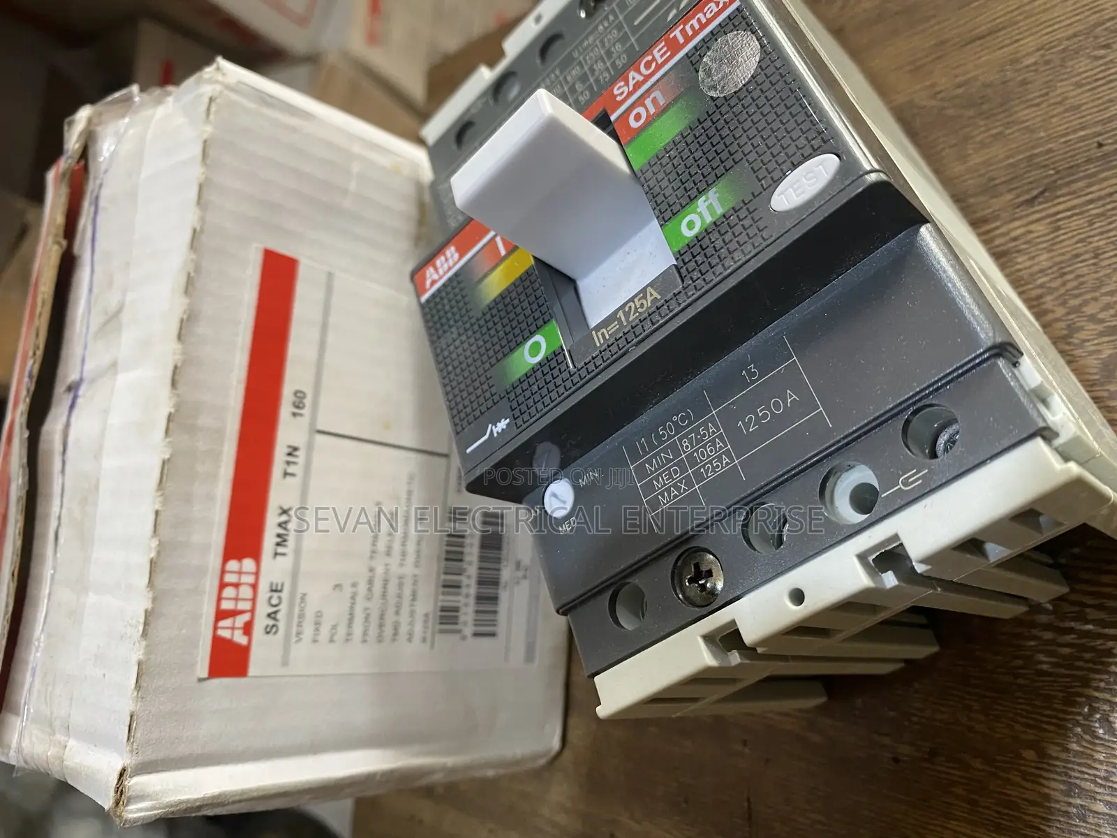 125amps 3pole Abb Breakers