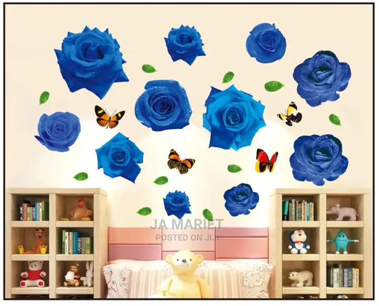 7D Wall Sticker Flower