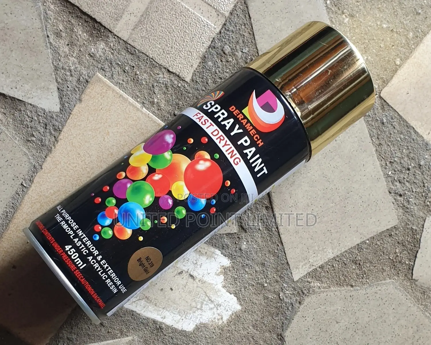 Spray Paint Gold