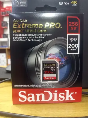 256gb Extreme Pro Sd Card