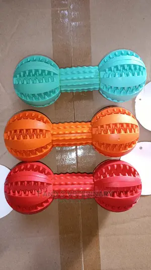 Dumbbell Pet Dog Treat Toy 1pcs