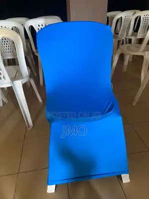 Colored Spandex Seat Covers for Plastic and Banquet Chairs