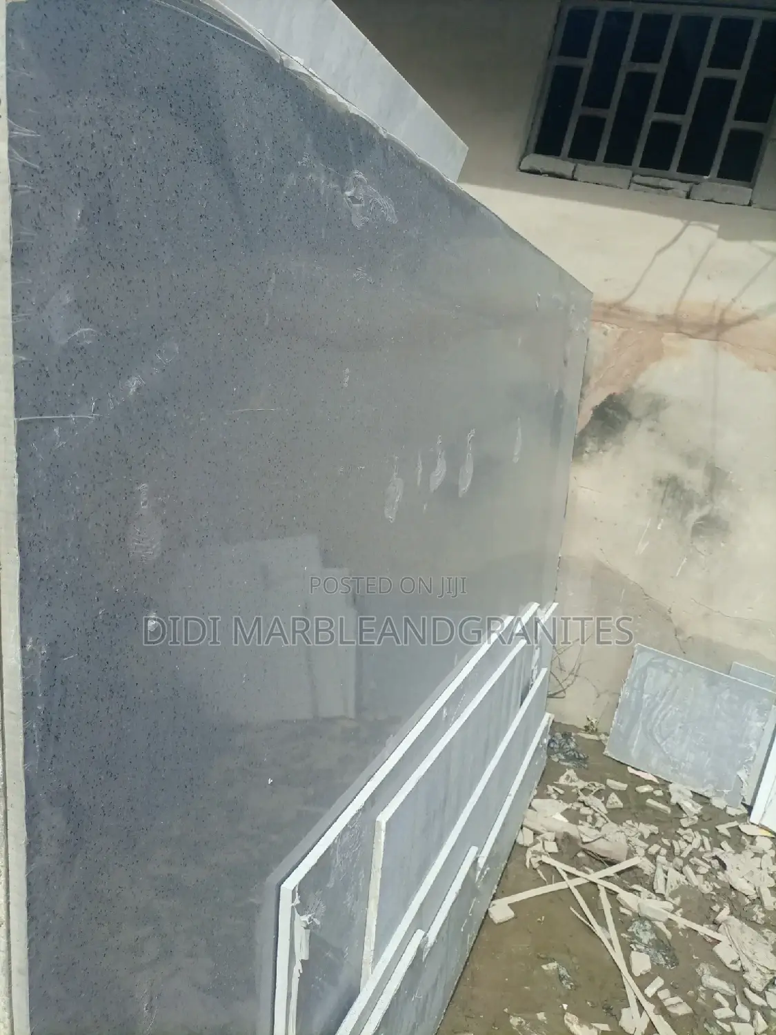 Grey Quartz for Staircase and Kitchen Marble Top