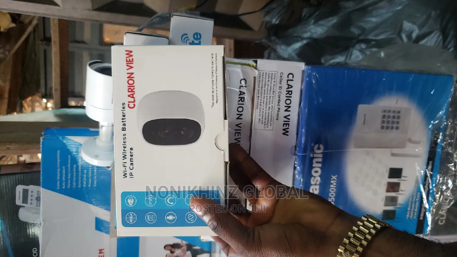 Wifi Wireless Ip Camera Battery