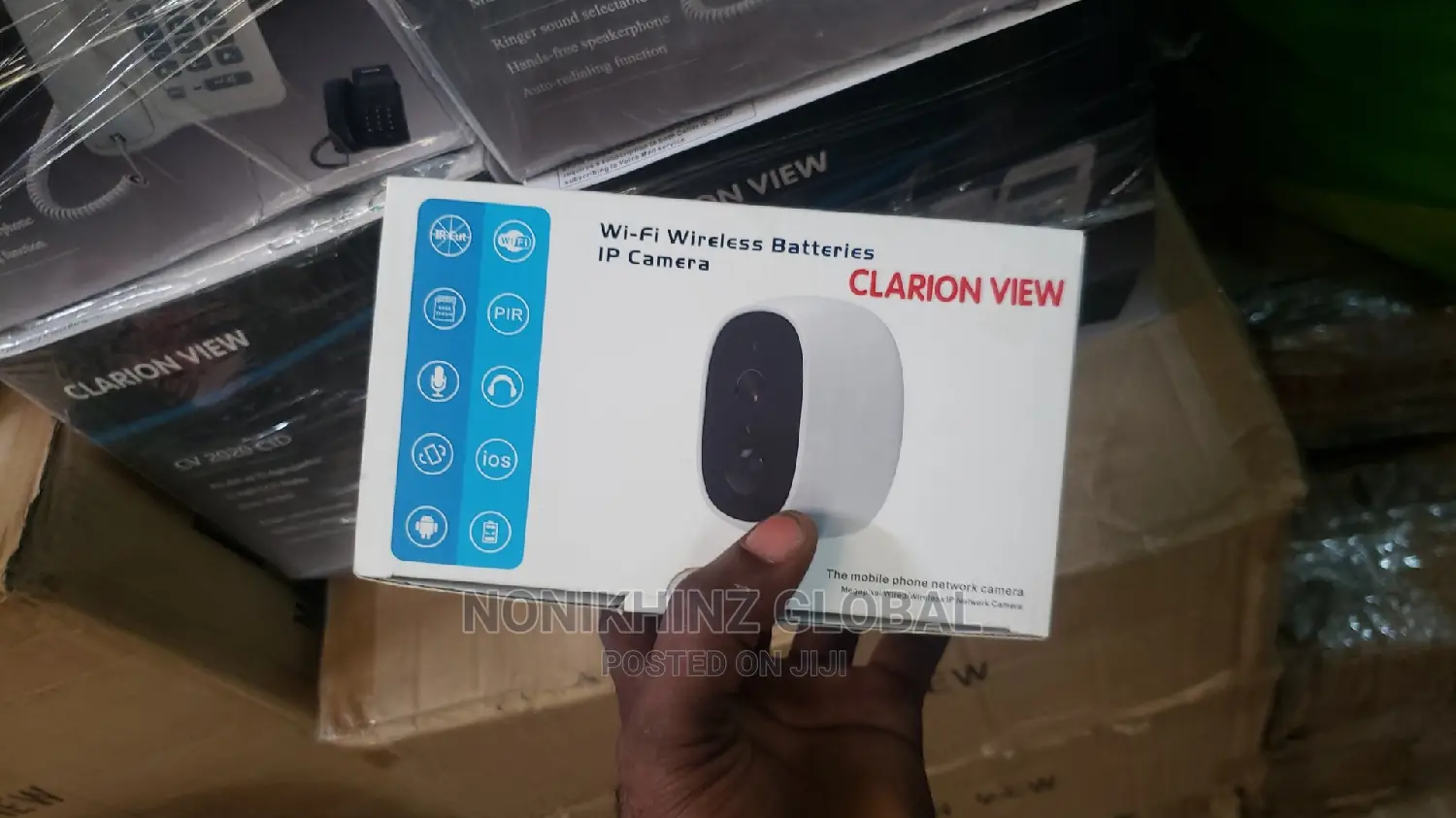 Wifi Wireless Ip Camera Battery